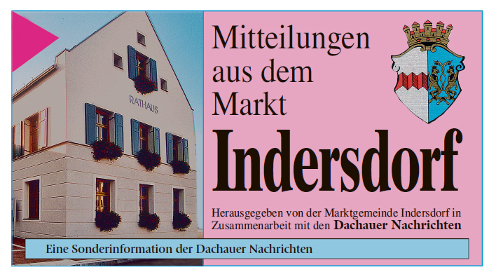Mitteilungsblatt des Marktes Markt Indersdorf vom 06. April 2023 ist online